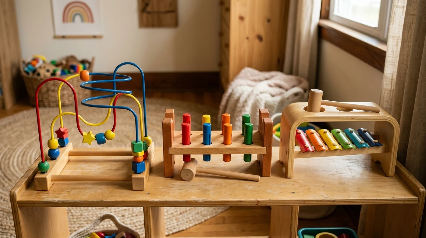 Gama Hape más colorida y juguetona, con instrumentos y juegos visuales