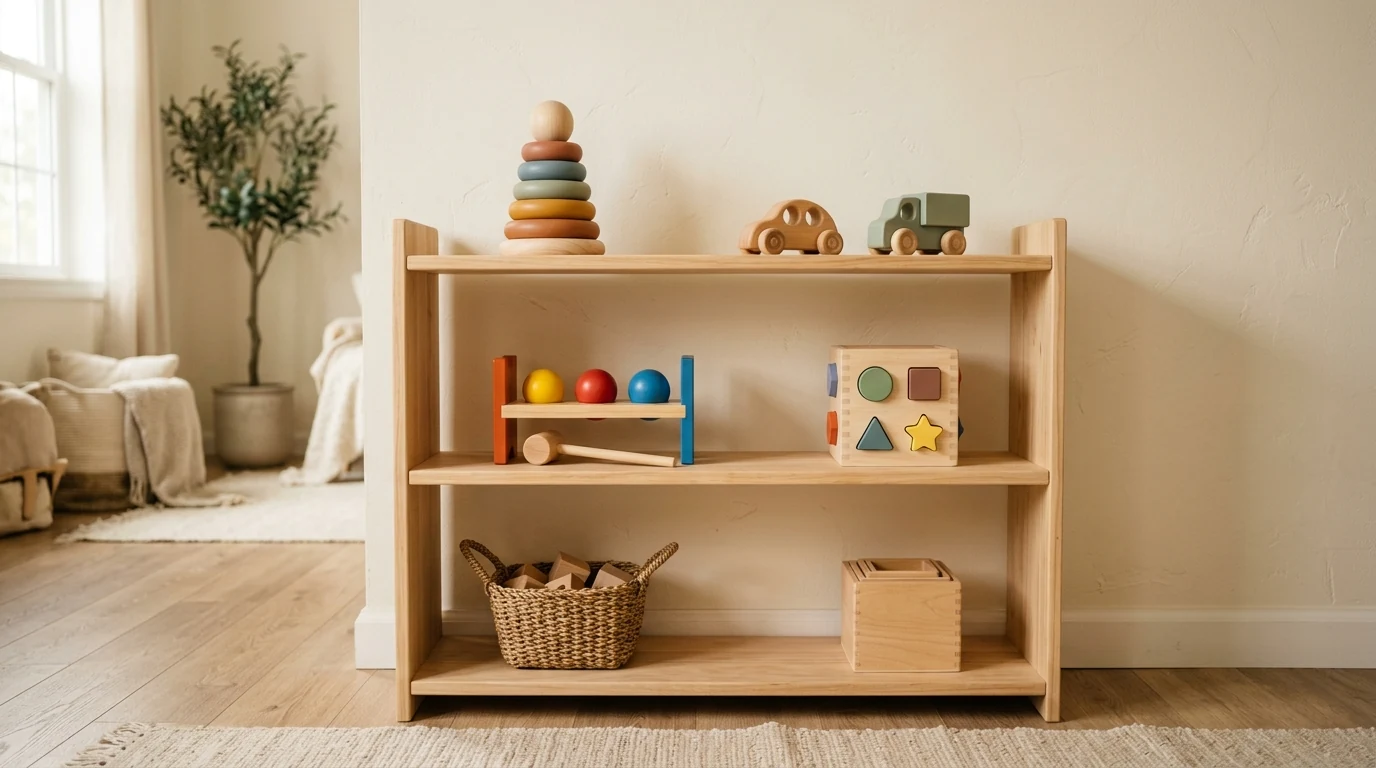 Empezar Montessori en casa con una sola balda tranquila y unas pocas decisiones prácticas