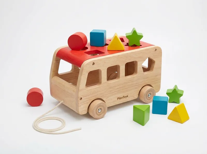 PlanToys Sorting Bus