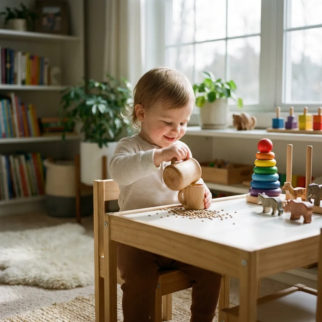Montessori Activities for 2-Year-Olds: 12 Ideas That Actually Work (No Special Toys Needed)
