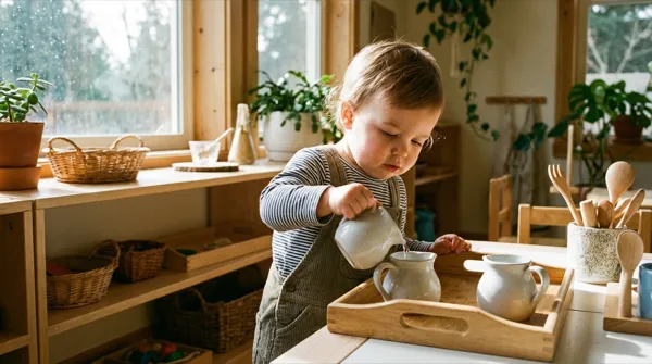 Montessori Practical Life: 15 Real Activities Your Toddler Can Do Today