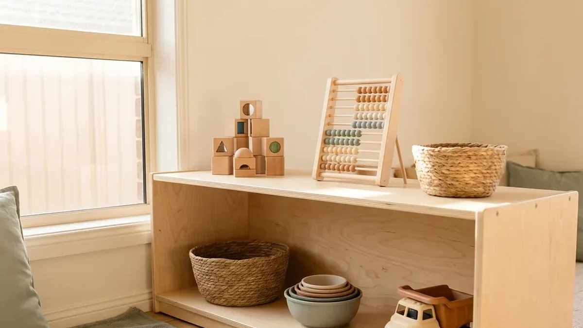 Juguetes Montessori de madera vs plástico: ¿qué importa de verdad?